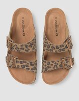 Natura - Schoen - Sandalen - Suede - Leopard - Dames