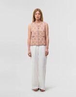 Natura - Quilet Gilet - Mumbai - Printed - Oranje