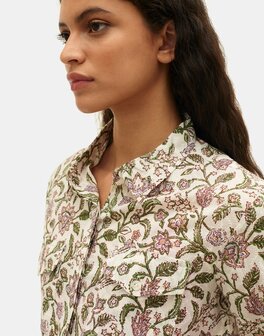 Natura - Blouse met Print - Dobby Benares
