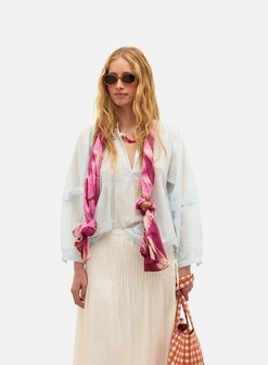 Natura - Blouse - Lagos - lichtblauw