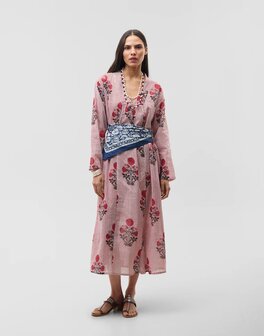 Natura - Jurk - Rosette - Burgundy