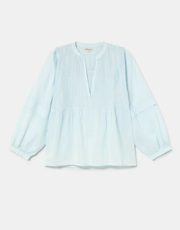 Natura - Blouse - Lagos - lichtblauw