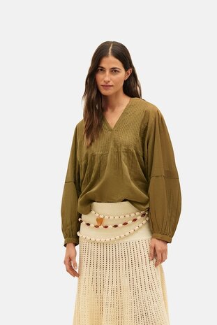 Natura - Blouse - Lagos - khaki