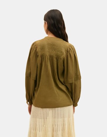 Natura - Blouse - Lagos - khaki