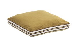 Madam Stoltz - matraskussen - Mosterd - 50 x 50 cm
