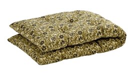 Madam Stoltz - matraskussen - beige/khaki/dusty green - 45 x 125 cm