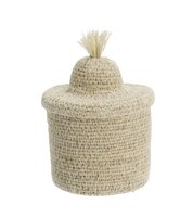 Madam Stoltz - Zeegras mand - wit