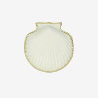 Madame Stoltz - Bord - Steen - Zeeschelp - Off white
