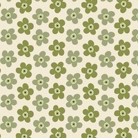 Lola - tafelzeil  - SMALL BIG FLOWER - Moss