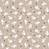 Lola - tafelzeil  - PEACE IS IN THE AIR - Cream