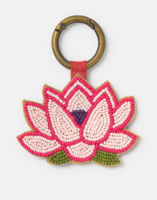 Natura - Sleutelhanger met kralen - Lotus