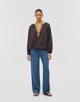 Natura - Alma blouse - bruin