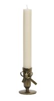Madam Stoltz - brass kandelaar met strik