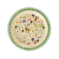 Rice - Melamine bord - Funfair green