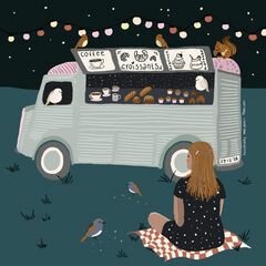 MarjoMaakt - Kaart - Enjoy life -  eat croissants