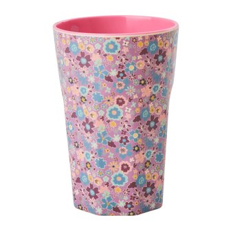 RICE - XL Melamine Cup- Floral Pastel
