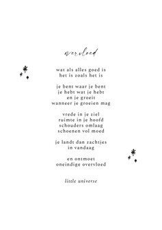 Little Universe - A5 Print -  Overvloed