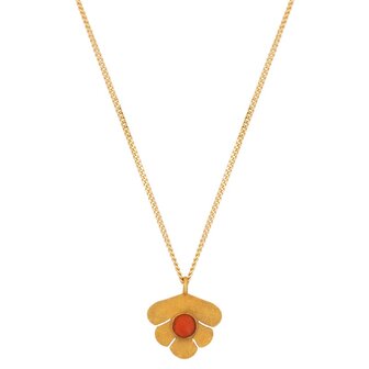 Jules Bean - Ketting - Roses and Cherries - Verguld