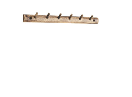 Madame Stoltz - houten kapstok met 6 haken
