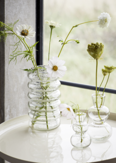 Madam Stoltz - Vaas - glas bol - S