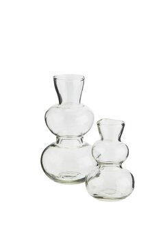 Madam Stoltz - Vaas - glas bol - L