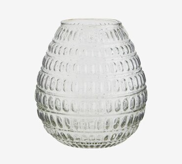 Madam Stoltz - Vaas - glas bol - dots