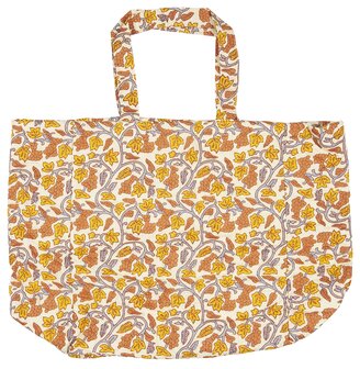 IB Laursen - Bag - Quilted - Grapevines print