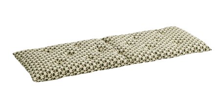 Madame Stoltz - matraskussen 45 x 125 - off white - groen - oud roze