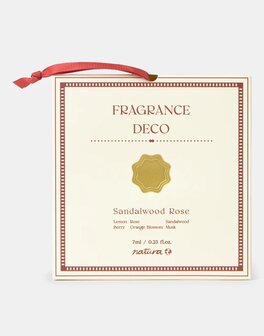 Natura - Ceramic air freshener - Fragrance - Sandalwood Rose