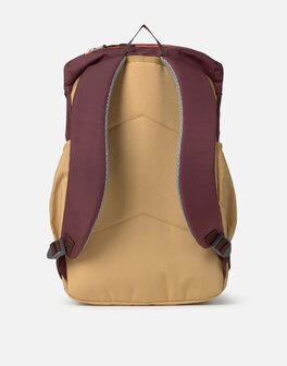 Natura - Backpack - Kilimanjaro - Bordeaux - Okergeel