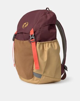 Natura - Backpack - Kilimanjaro - Bordeaux - Okergeel