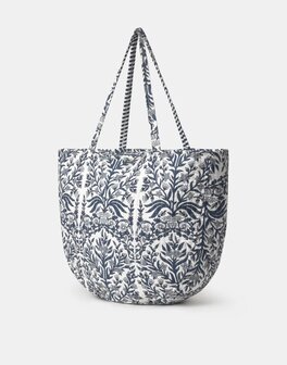 Natura - Shopper - Ayush - Print - Marineblauw