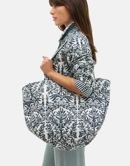 Natura - Shopper - Ayush bag - Printed - Navy blue