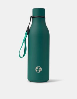 Natura - Metalen drinkfles - 550 ml - Groen