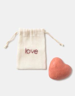 Natura - Handzeep met zakje - LOVE