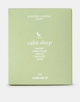 Natura - Geurkaars - Calm Sleep