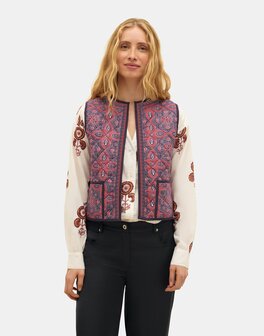 Natura - Gilet met Print - Ziva - combimaat S/M