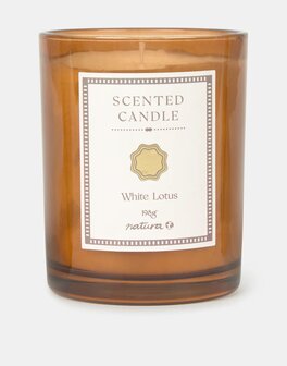Natura- Vela scented candle - White lotus
