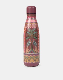 Natura - Metalen drinkfles - 500 ml - Bahia - Palmboom