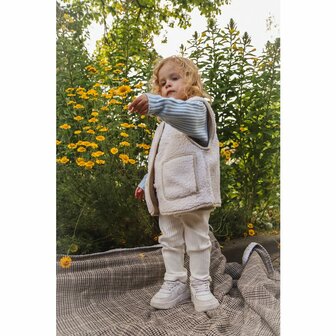 Poppy gilet - kids - off white