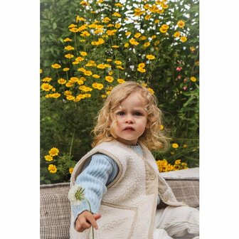 Poppy gilet - kids - off white