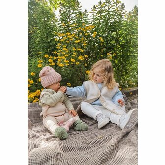 Poppy gilet - kids - off white