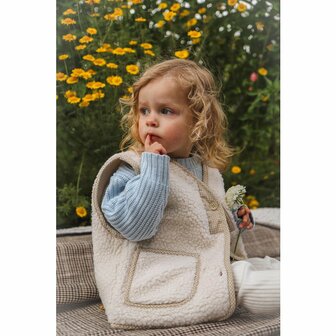 Poppy gilet - kids - off white