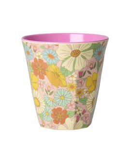 Rice - Melamine Cup - medium - flowerpower