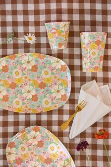 Rice - Melamine Cup - medium - flowerpower