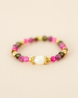 My Heritage - ring - ENERGY - Ruby /pearl