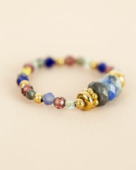 My Heritage - ring - CALMNESS - lapiz lazuli 