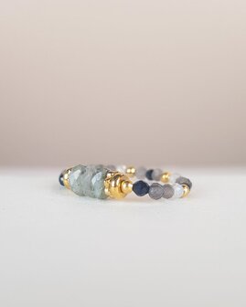 My Heritage - ring - CREATIVITY - labradorite
