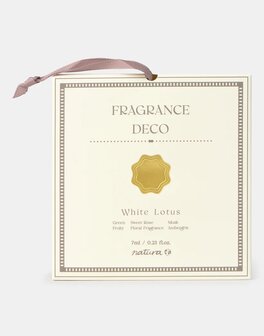 Natura- Keramieken luchtverfrisser - Parfum - White lotus
