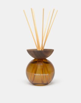 Natura - Rietdiffuser - Shanghai Glass Mikado - White Sandal 